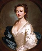 Allan Ramsay Miss Craigie oil painting